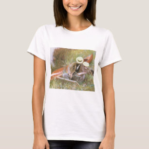 T-shirt Paul Helleu esquissant avec sa femme par JS Sargen