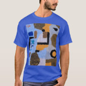 T-shirt Paul Klee Composition Peinture Abstraite Art moder (Devant)