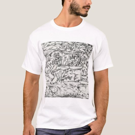 T-shirt Paul klee Garden of Passion (Devant)