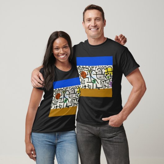 T-shirt Paul Klee Rich Harbour Expressionnisme Abstrait (Unisexe)