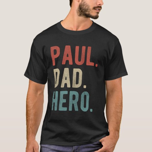 T-shirt Paul Papa Hero (Devant)