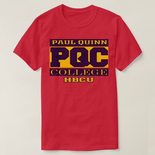 T-shirt Paul Quinn College Vêtements (Design devant)