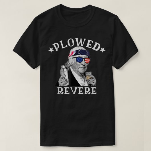 T-shirt Paul Revere Patriotique américain Paul Revere 4e O (Design devant)