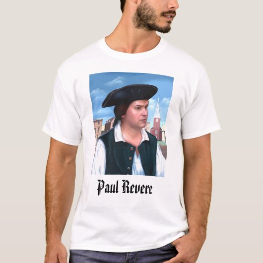 T-shirt Paul Revere, Paul Revere (Devant)