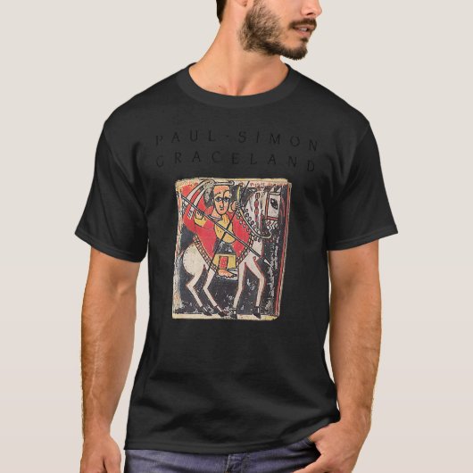 T-shirt Paul Simon Graceland (Devant)