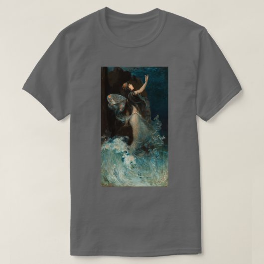 T-shirt Paul Swan Water nymph 1907 (Design devant)