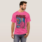 T-shirt Paul Walker Retro Collage (Devant entier)
