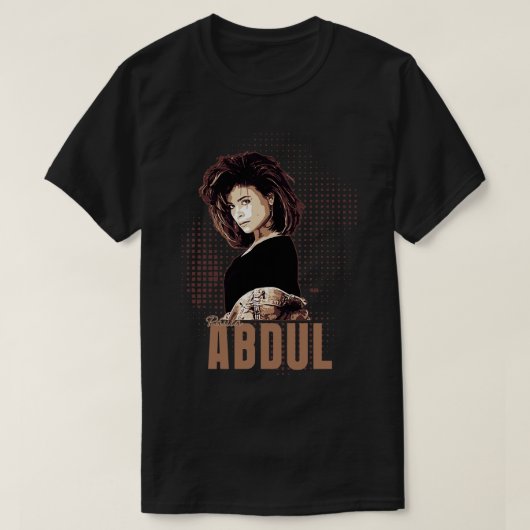 T-shirt Paula Abdul 80s (Design devant)