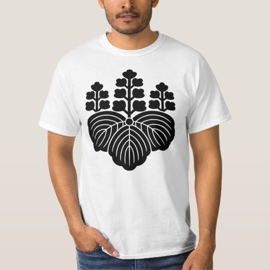 T-shirt Paulownia avec 5-7 fleurs (Devant)