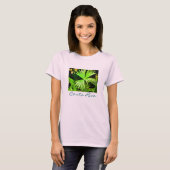 T-shirt paume, Costa Rica, (Devant entier)