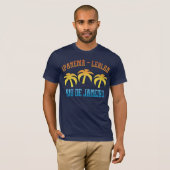 T-shirt Paumes Rio d'Ipanema Leblon (Devant entier)