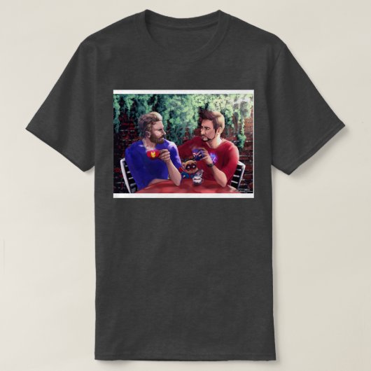 T-shirt Pause café (Design devant)