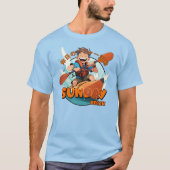 T-shirt Pause du dimanche | Aldult (Devant)