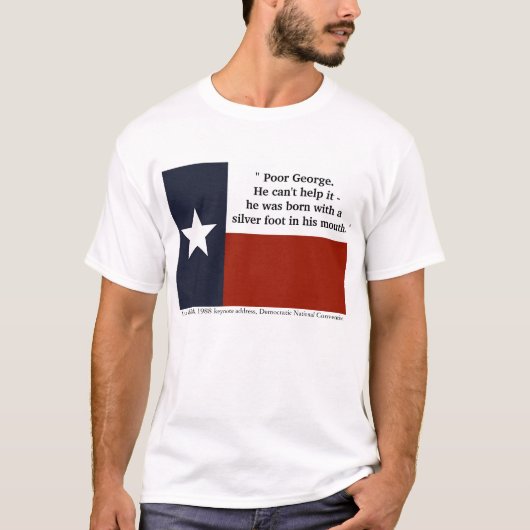 T-shirt "Pauvre George…" - Ann Richards (Devant)