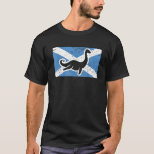 T-shirt Pavillon écossais Loch Ness Monster T Shirt