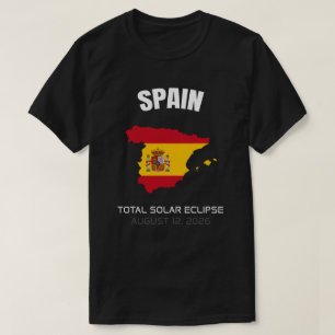T-shirt Pavillon Espagne 2026 Éclipse Solaire Tota