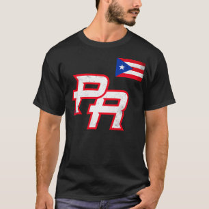 T-shirt Pavillon Porto Rico 2023 Pride de baseball Rouge B