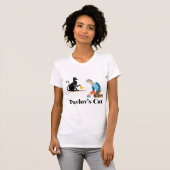 T-shirt Pavlov's Cat Funny Psychology (Devant entier)