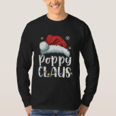 T-shirt Pavot Claus Chemise Noël Pyjama Famille (Devant)