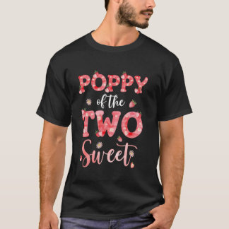 T-shirt Pavot Des Deux Berry Doux Deuxième Paille D'Annive