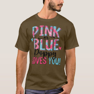 T-shirt Pavot Rose Ou Bleu Vous Aime Tie Dye Bébé Genre R