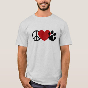 T-shirt Paw Aimé-La Paix