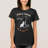 T-shirt Paw and Order Unité de Traitements Spéciaux Entraî (Devant)