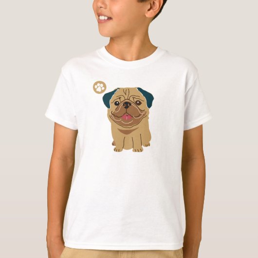 T-shirt Paw carlin (Devant)