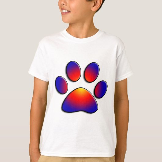 T-SHIRT PAW COLORÉ (Devant)
