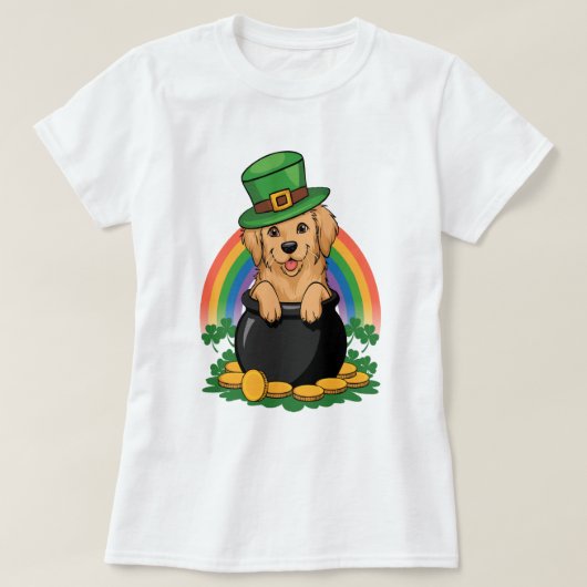 T-shirt Paw or (Design devant)