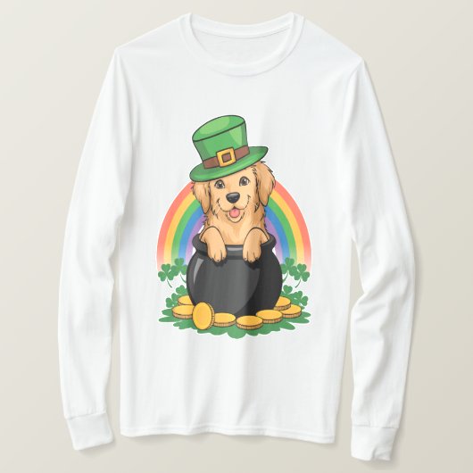 T-shirt Paw or (Design devant)