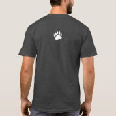 T-shirt Paw Ours Pride Grunge (Dos)