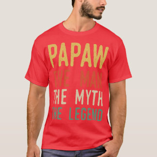 T-shirt paw paw paw l'homme la légende