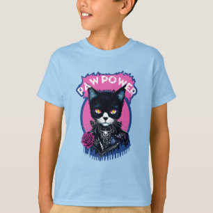 T-shirt Paw Power Punk Chat