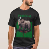 T-shirt Paw Print (Devant)