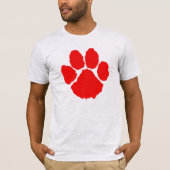 T-shirt Paw Rouge (Devant)