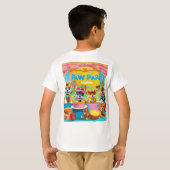 T-shirt Paw-some Marmalade Fiesta pour enfants (Dos entier)
