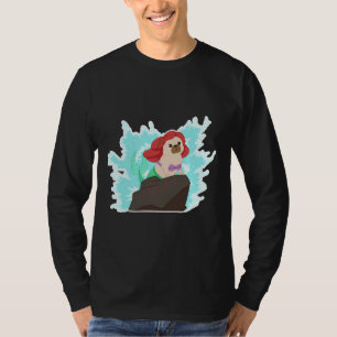 T-shirt Paw-t of your world, The Little mer carlin ! Class