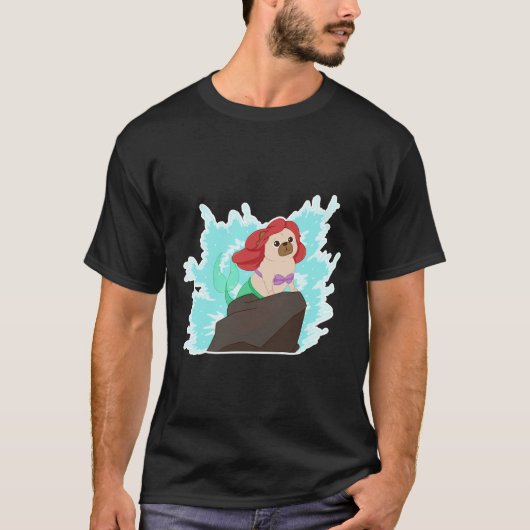 T-shirt Paw-t of your world, The Little mer carlin ! Class (Devant)