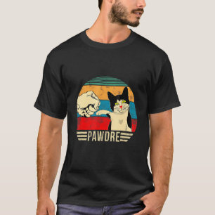 T-shirt Pawdre Cat Papa Bump Fit Fête des pères
