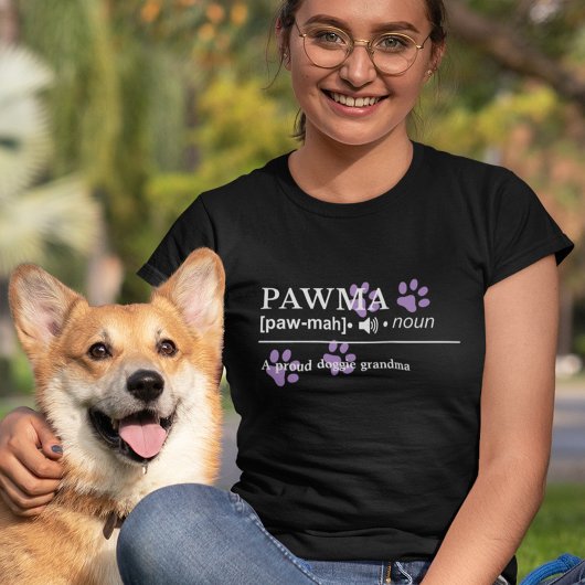 T-shirt Pawma - Définition Personnalisable - Doggie Grandm