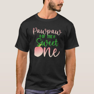 T-shirt Pawpaw De L'Anniversaire Une Pêche 1Er Fruit D'Été
