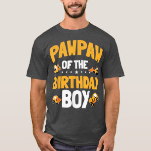 T-shirt Pawpaw de l'ouvrier du bâtiment pour son anniversa