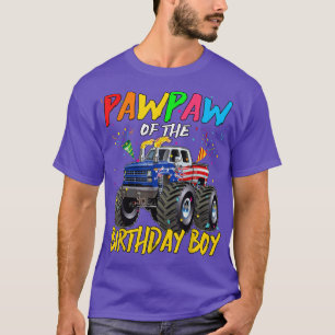 T-shirt Pawpaw L'Anniversaire Garçon Monster Camion Parc A