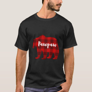 T-shirt Pawpaw Ours Vêtements Hommes Cadeaux Grand-Parent