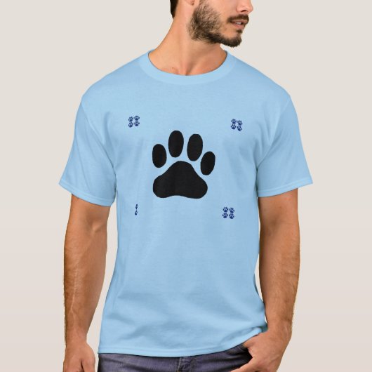 T-shirt PawPrint - customisé (Devant)
