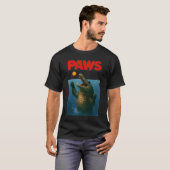 T-shirt PAWS Crocodile Parody – Funny Movie Spoof Design (Devant entier)
