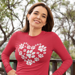 T-shirt Paws Heart