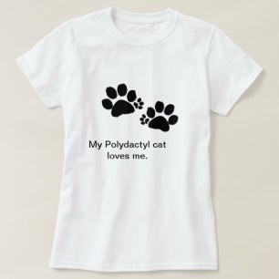 T-shirt - Paws polydactyles