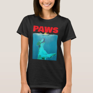 T-shirt Paws - Propriétaire du chiot de l'Amoureux des chi